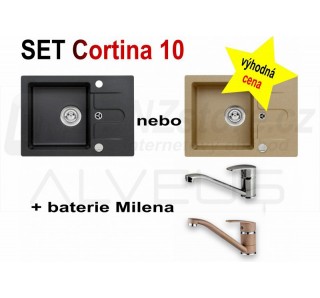 SET Alveus Cortina 10 + Milena + čistič