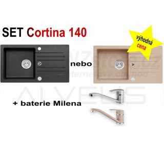 SET Alveus Cortina 140 + Milena + čistič