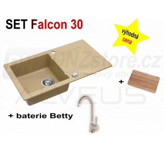 SET Alveus Falcon 30 + Betty + deska