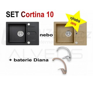 SET Alveus Cortina 10 + Diana + čistič