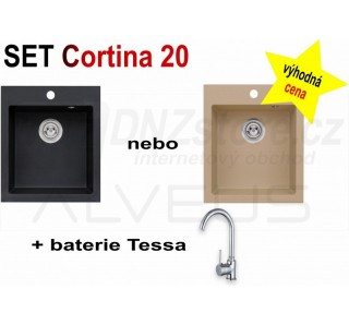 SET Alveus Cortina 20 + Tessa + čistič