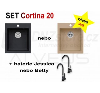 SET Alveus Cortina 20 + Betty + čistič