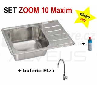 SET Alveus Zoom Maxim 10 + Elza + čistič