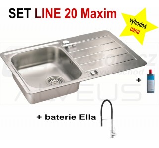 SET Alveus Line Maxim 20 + Ella + čistič